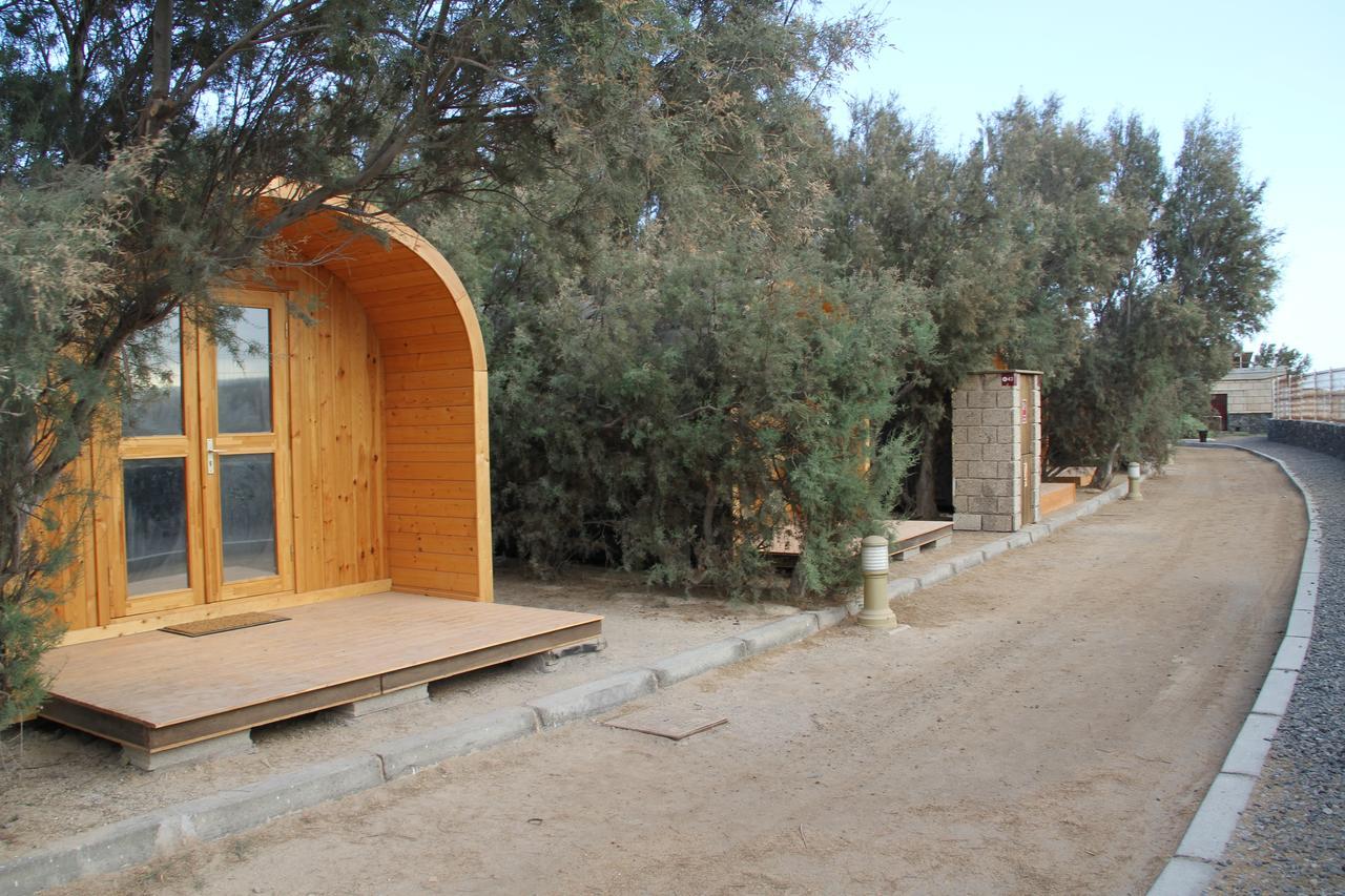 Eco-Wooden Houses Camping Montana Roja El Médano Esterno foto