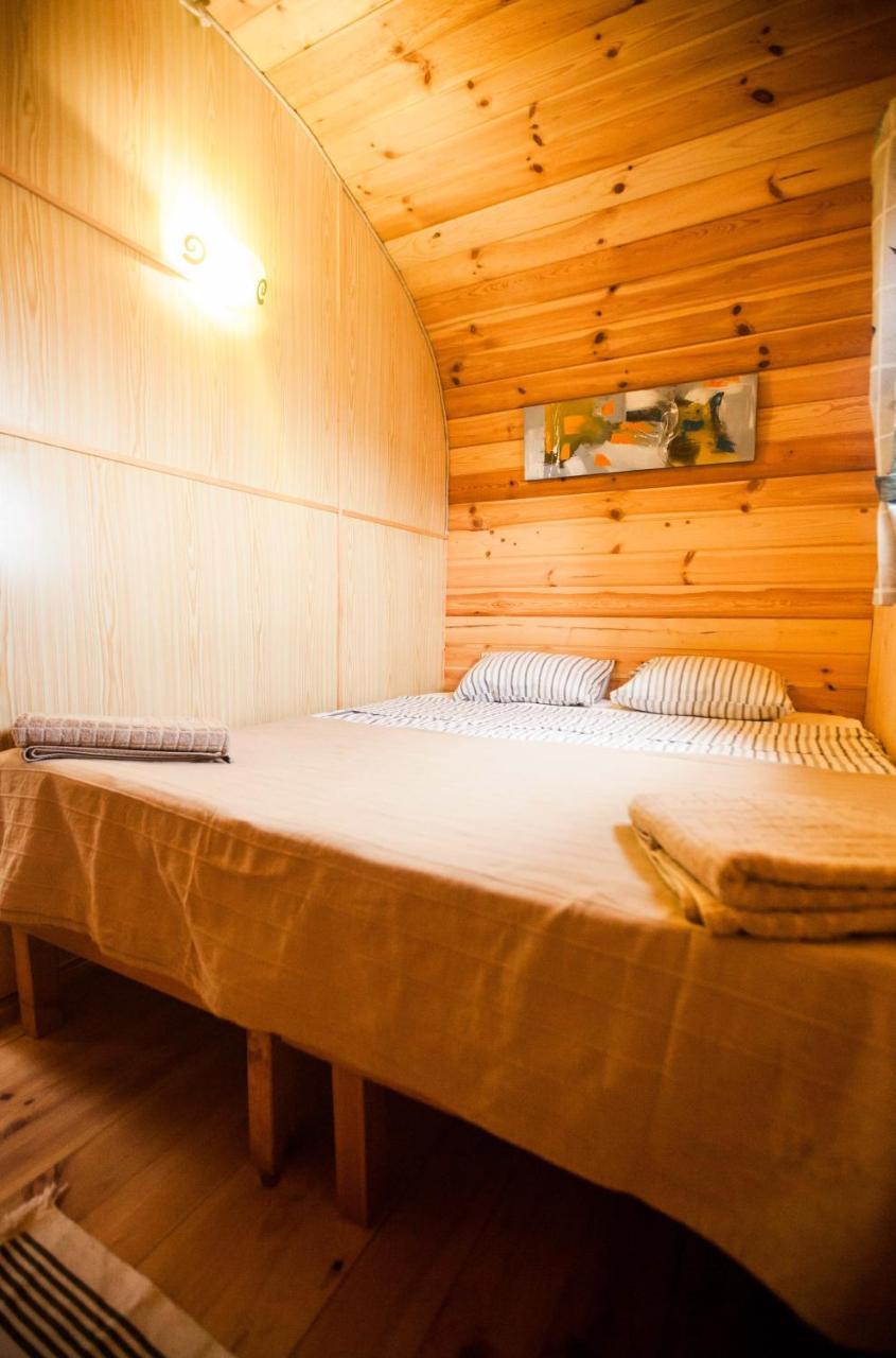 Eco-Wooden Houses Camping Montana Roja El Médano Esterno foto