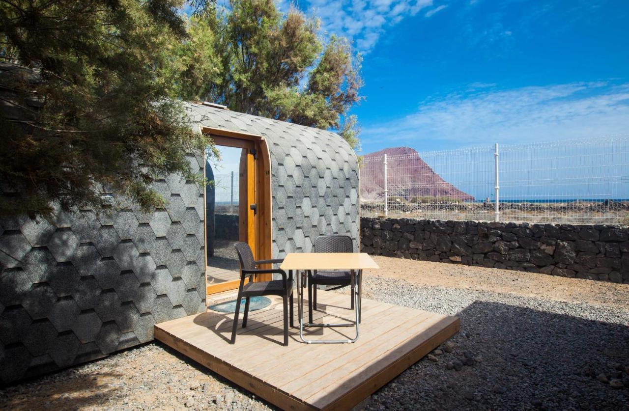 Eco-Wooden Houses Camping Montana Roja El Médano Esterno foto