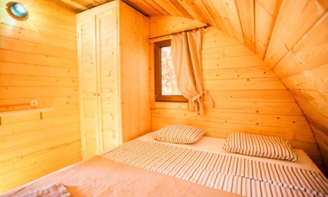 Eco-Wooden Houses Camping Montana Roja El Médano Esterno foto