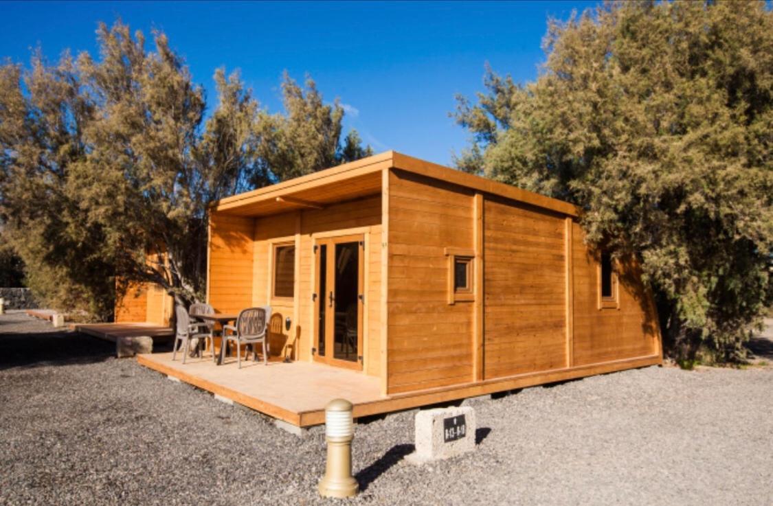 Eco-Wooden Houses Camping Montana Roja El Médano Esterno foto