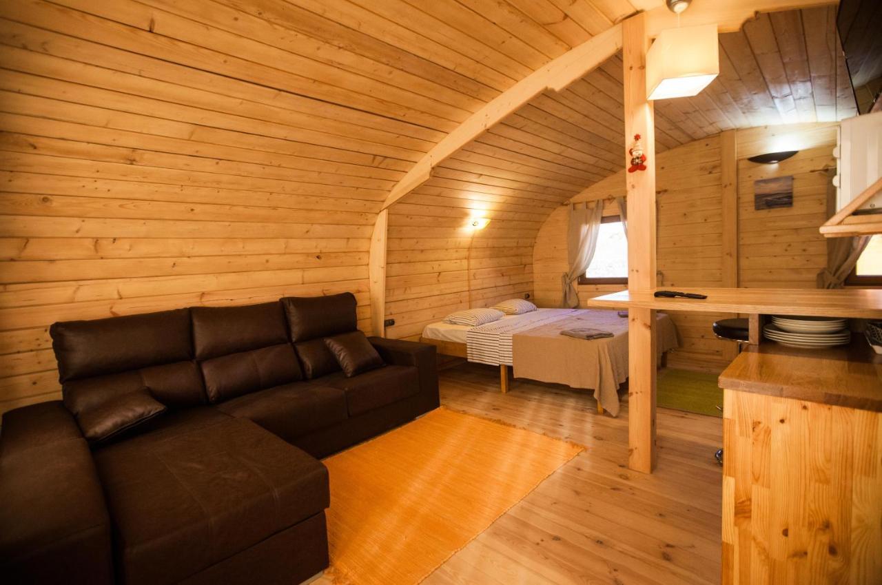 Eco-Wooden Houses Camping Montana Roja El Médano Esterno foto