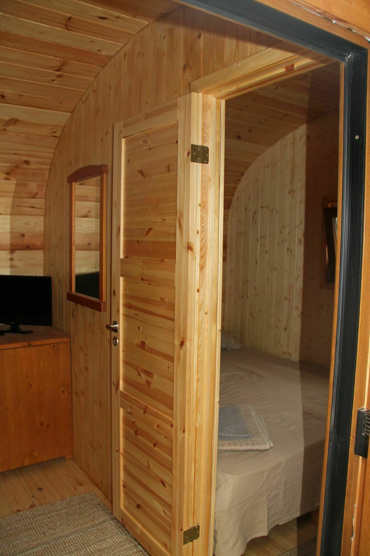 Eco-Wooden Houses Camping Montana Roja El Médano Esterno foto