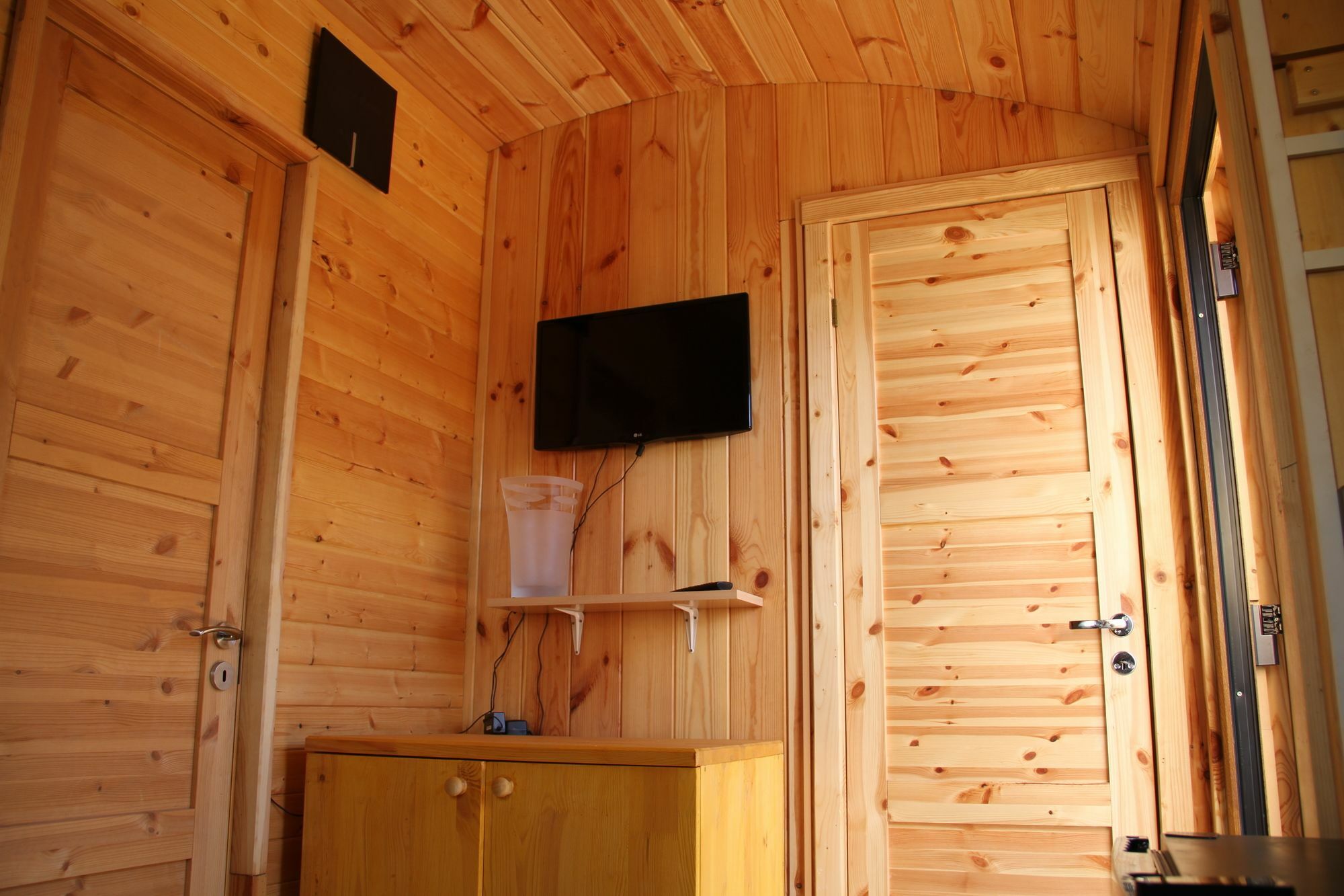 Eco-Wooden Houses Camping Montana Roja El Médano Esterno foto